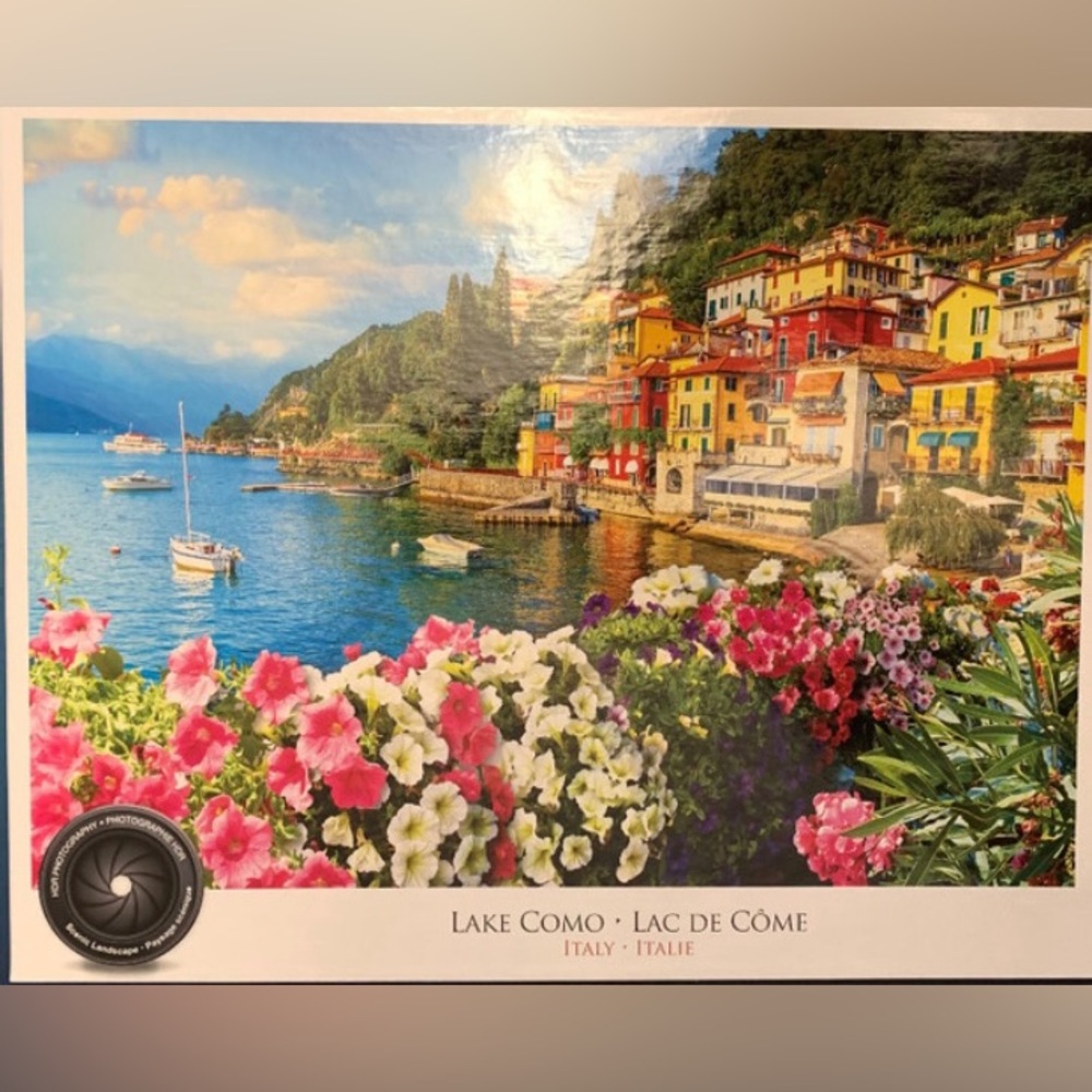 1000 piece Eurographics "Lake Como" Puzzle